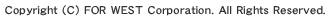 Copyright (C) FOR WEST Corporation. All Rights Reserved. 